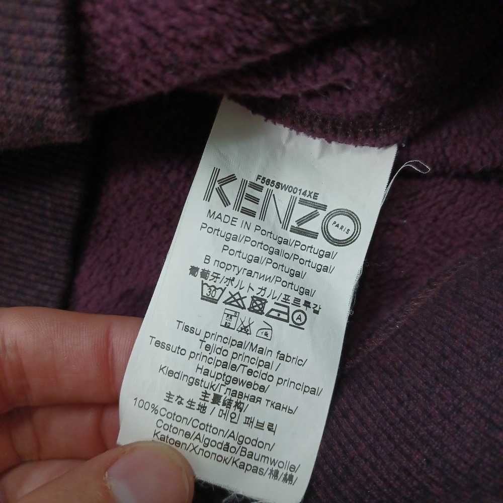 Kenzo Paris Sweater Womens Medium Red Lion Embroidered Pullover Crew Neck - Picture 6 of 9
